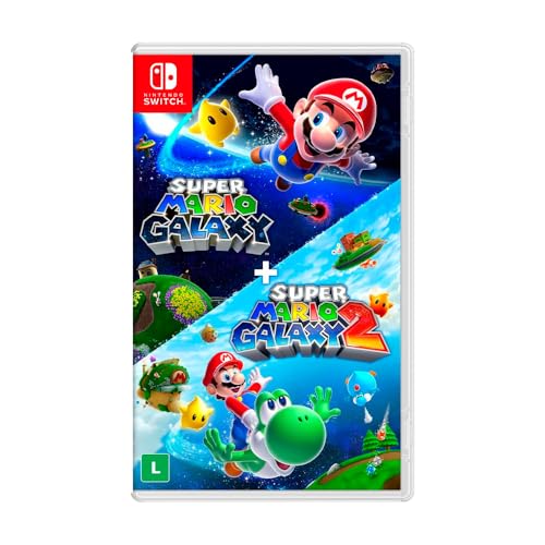 Nintendo Jogo Super Mario Galaxy + Super Mario Galaxy 2