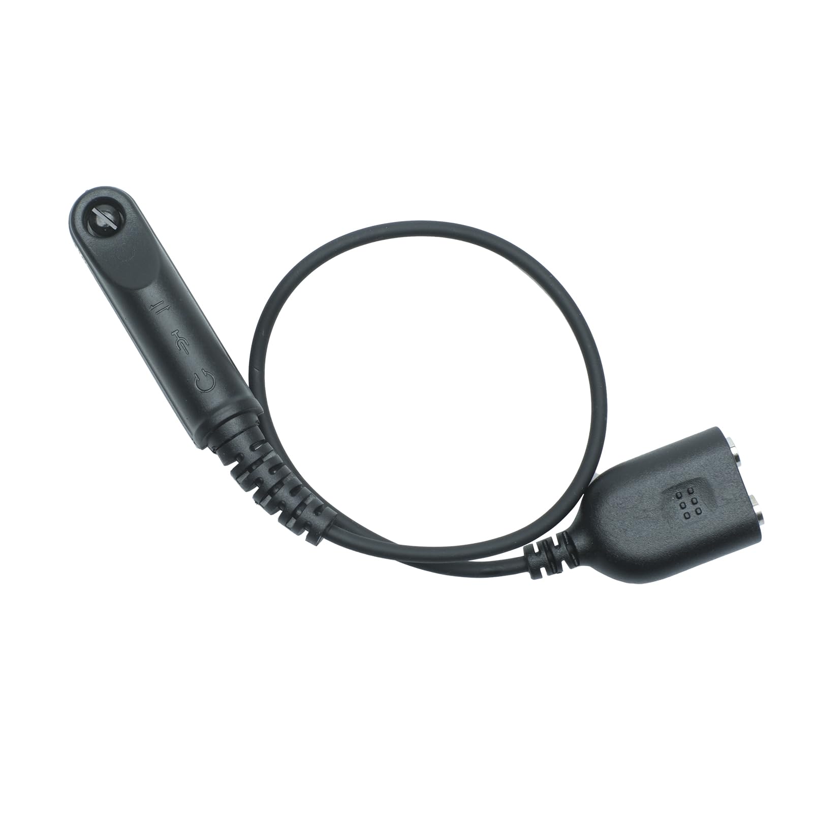 GMRS-9R Speaker Mic to 2 Pin K Plug Converter Adapter Cable for Baofeng UV-9R Plus UV-9R Pro GT-3WP UV-XR BF-9700 GMRS-9R Walkie Talkie