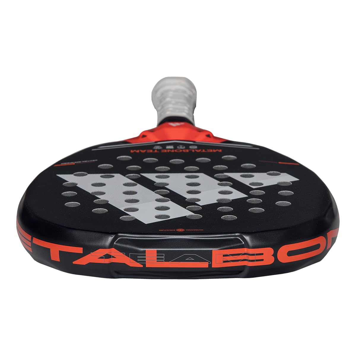 Pala de pádel adidas Metalbone Team 2026,Negra, Forma diamente,Goma eva Soft Performance,Fibra de Vidrio