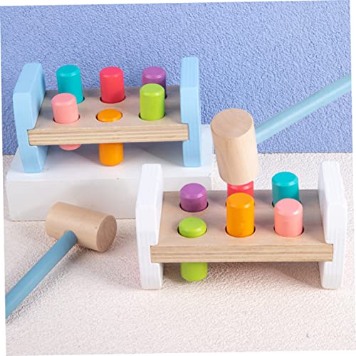 Toyvian 3 Partidas suporte de empilhamento brinquedos de quebra-cabeça brinquedos educativos para cr