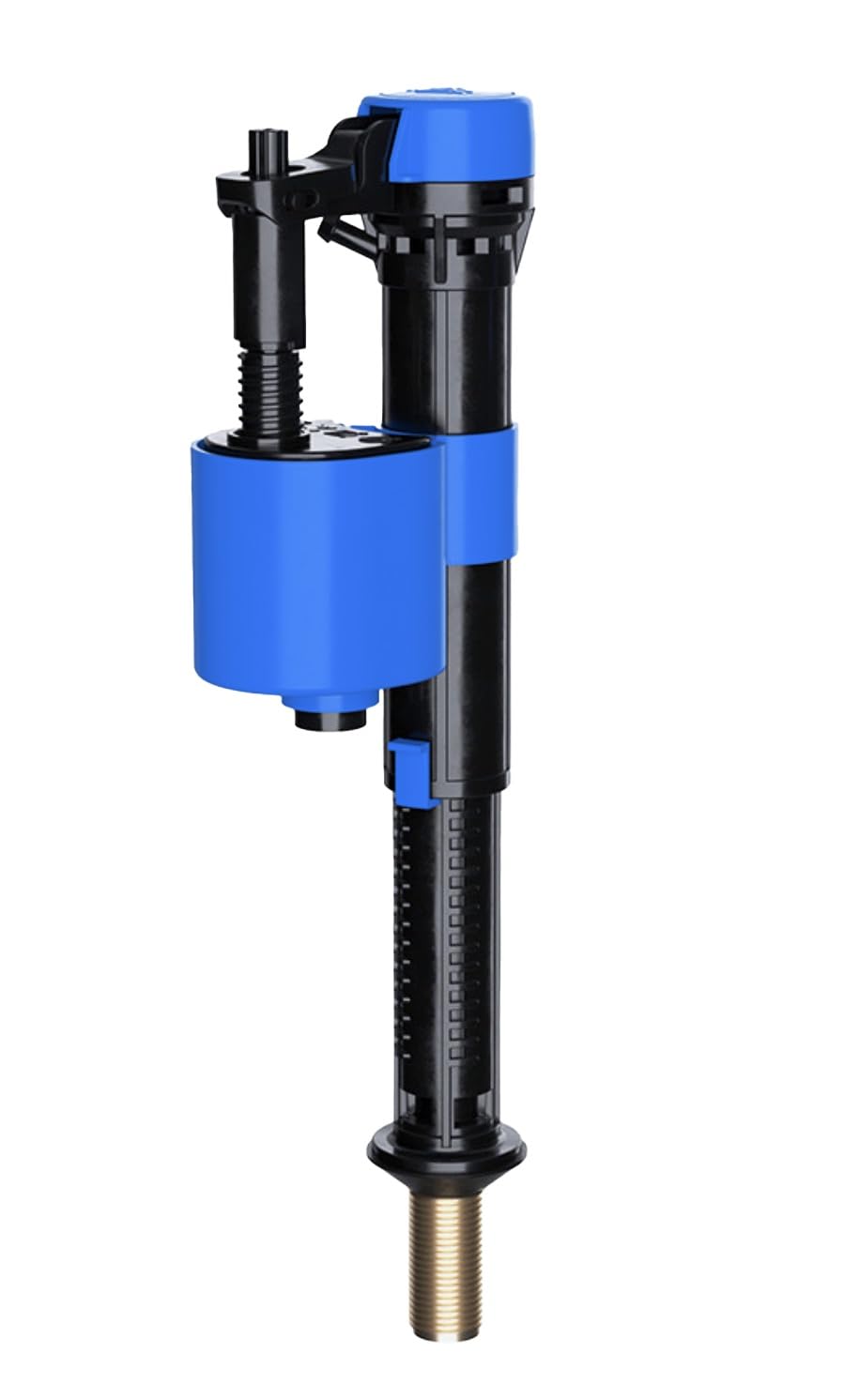 PlumbEZ Adjustable Bottom Entry Toilet Fill Valve with ½" UK Brass Threads, Cistern Fill Valve with Delayed Fill - Image 3