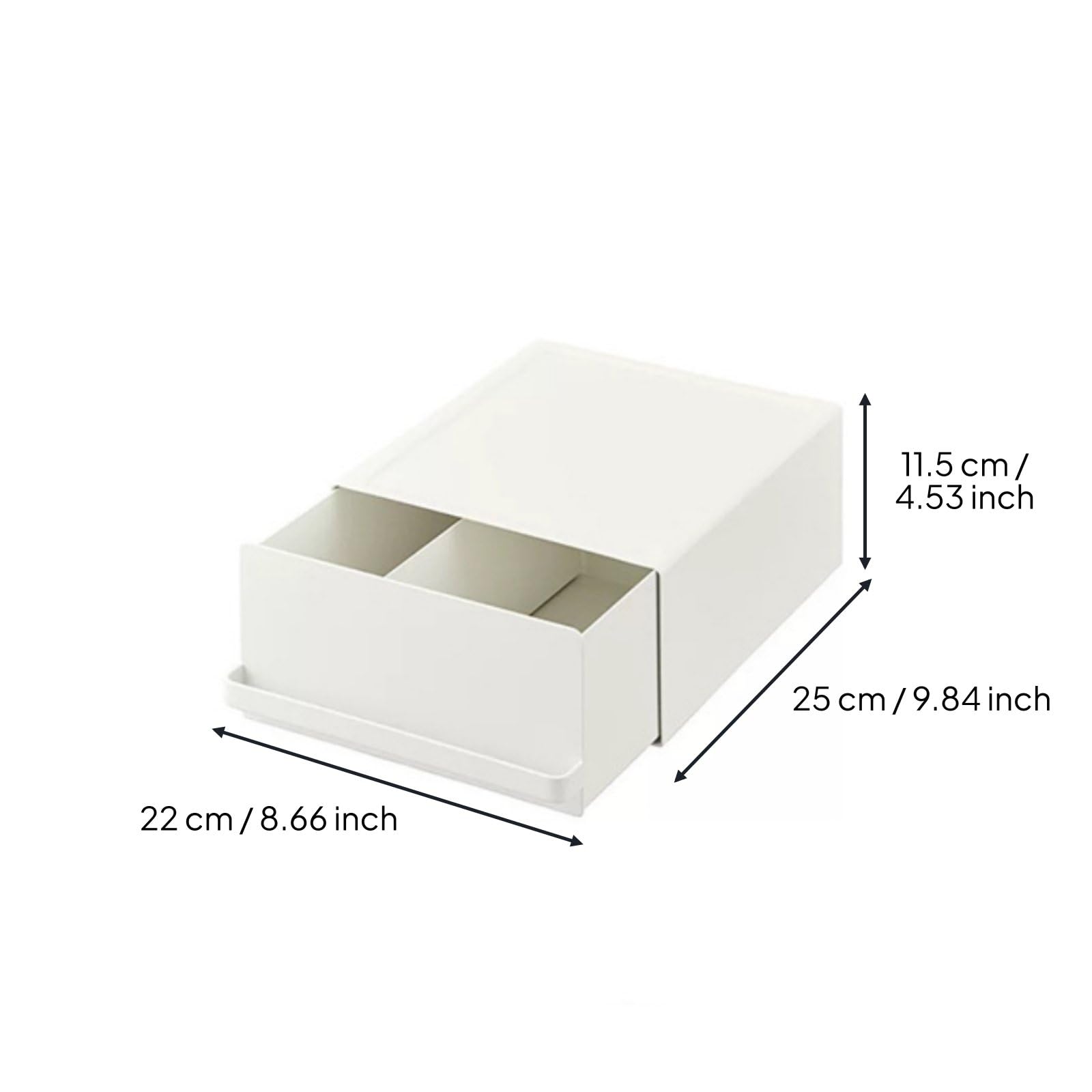 Desktop Schubladen Organizer Teebeutel Aufbewahrungsbox Zubehörregal Aufbewahrungsbehälter mit Verstärkter Ablagefläche für Kaffeezubehör für Arbeitszimmer, Weiß