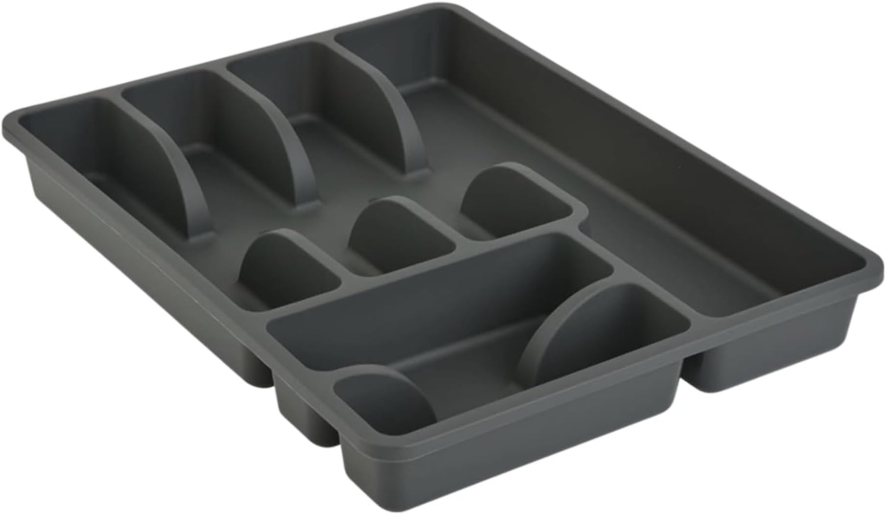 Cutlery Tray Cutlery Basket with 6 Compartments Plastic BPA