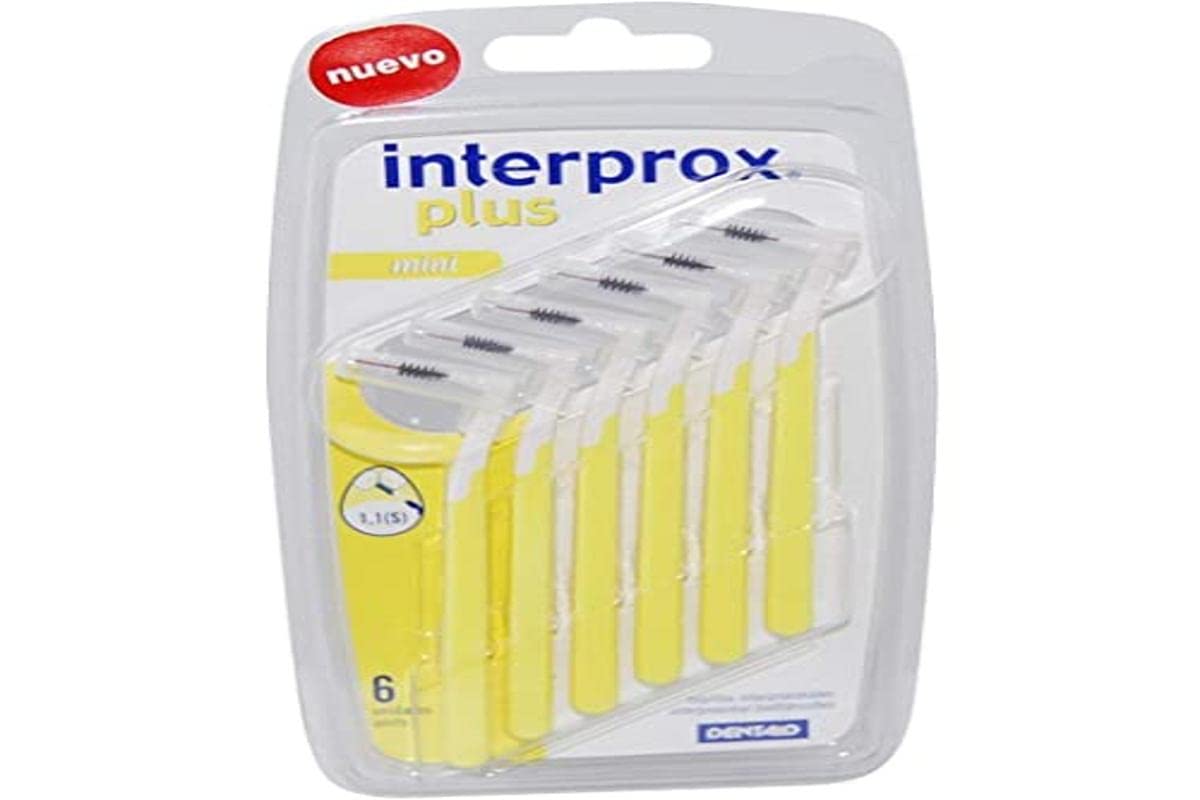 Dentaid GmbH Interprox plus Interdentalbürsten Mini 6 Stück Gelb PHD 1,4