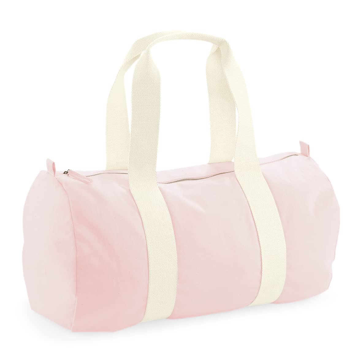 Westford Mill W814 EarthAware® Organic Barrel Bag - Pastel Pink