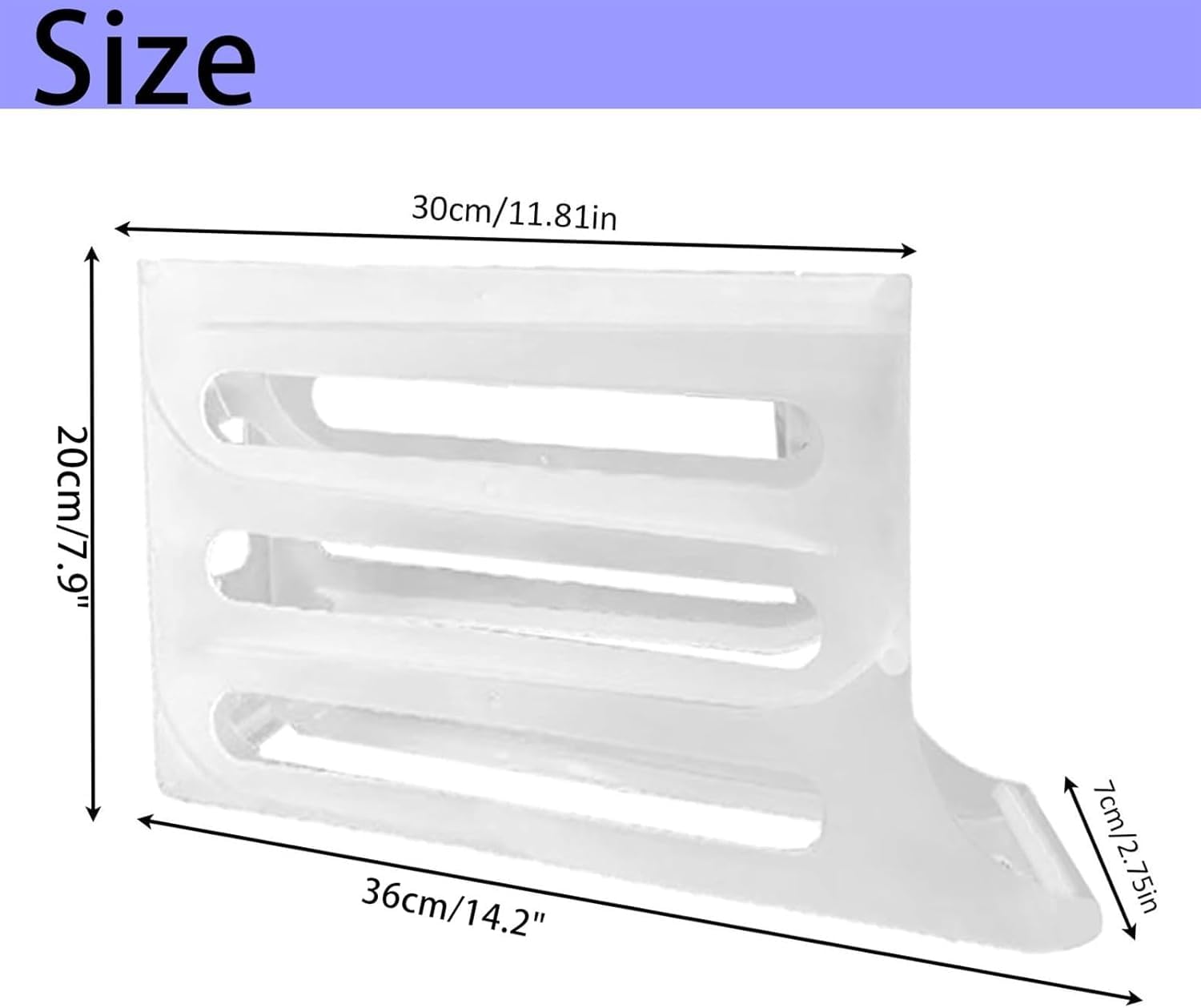 Soporte De Huevo De 4 Niveles para Nevera, Organizador De Huevos De Nevera Auto Rollig, Soporte De Huevo De Nevera para Nevera Kitche Coutertop Cabiet, Natural
