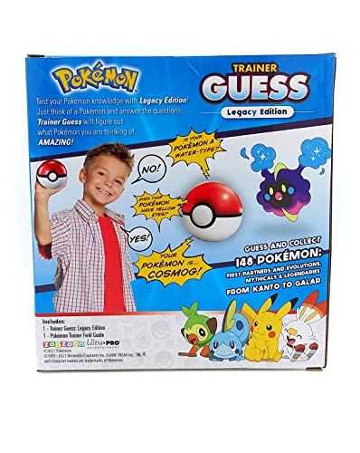 Pokemon Trainer Guess Legacy's Edition Toy, I Will Guess It! Electronic Voice Recognition Guessing Brain Game Pokemon Go Digital Travel Board Games Toys #TOP5