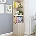 Bookcase SEXSY Półka na książki szafka narożna szafka narożna szafka salon narożna szafka trójkątna prosta szafka do leżenia (kolor: drewno klonowe, wiśniowe, rozmiar: 30 cm)