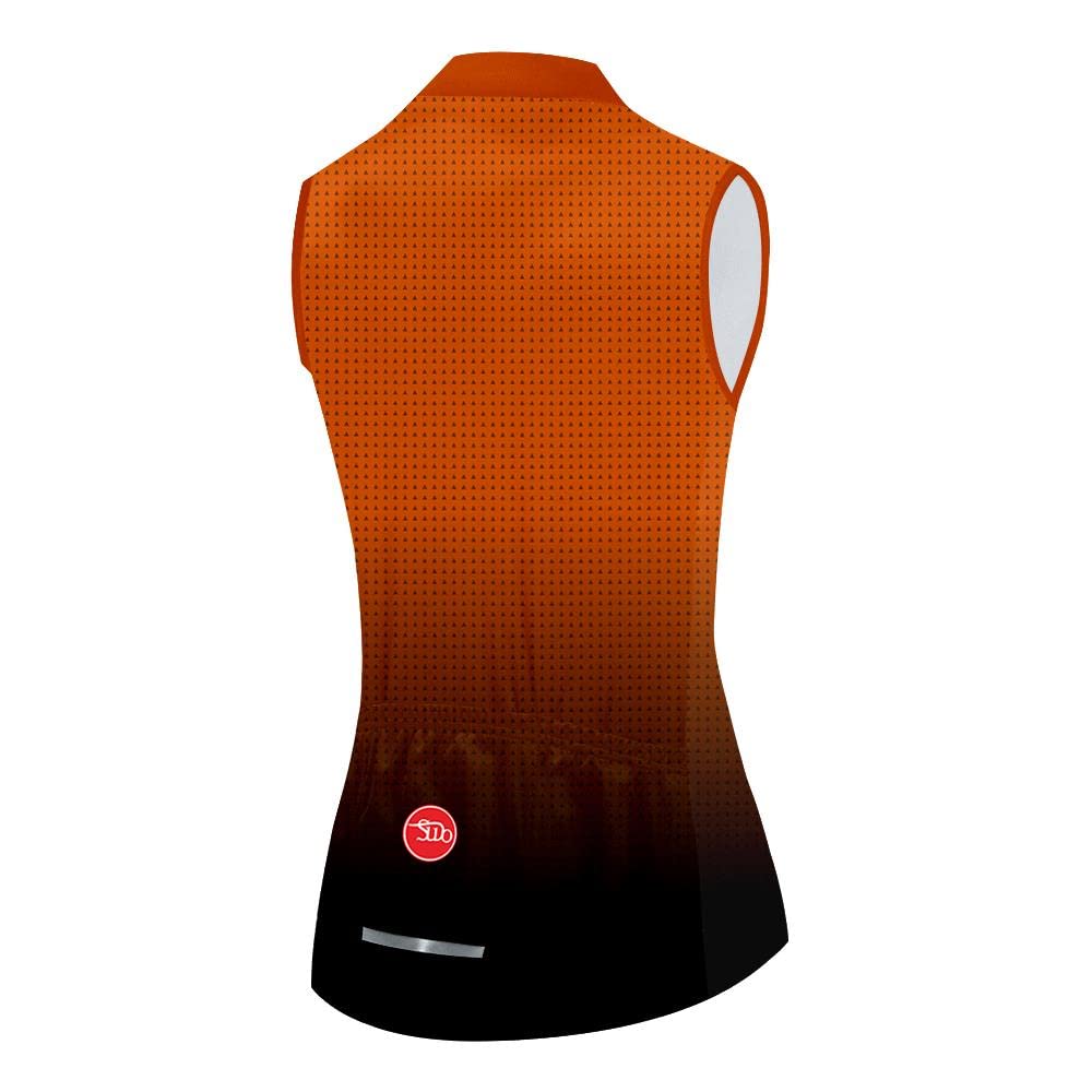 Women's Cycling Jersey Sleeveless Bike Vest Shirts Bicycle Clothing Biking Tank Tops Tights