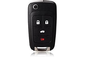 Replacement Sonic Fit Car Key Fob Shell Fits for Chevrolet, GMC and Buick (2010-2019)