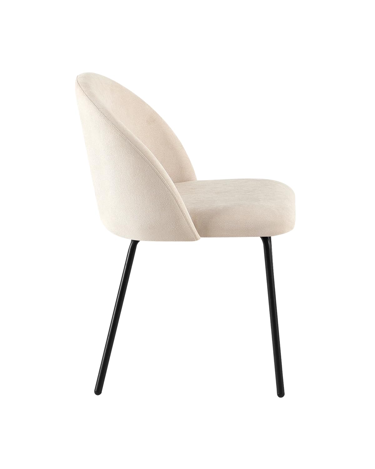 LIVAN HOME - Set de 4 sillas de Comedor tapizadas Grace