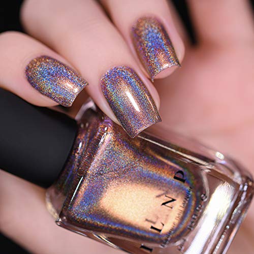 Image of ILNP Chai Latte - Shimmering Mocha Ultra Holo Nail Polish