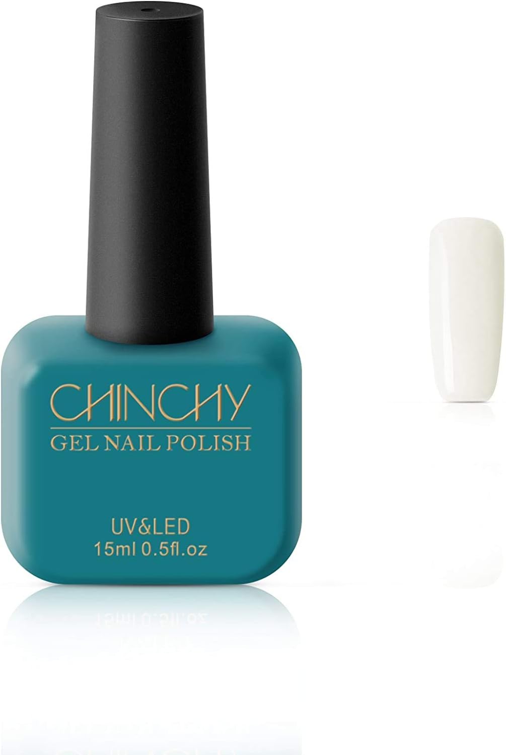 CHINCHY Soak Off UV LED Gel Nail Polish Opal Jelly Gel Thin Milky White Spring Serie Colours Manicure #001 15ml