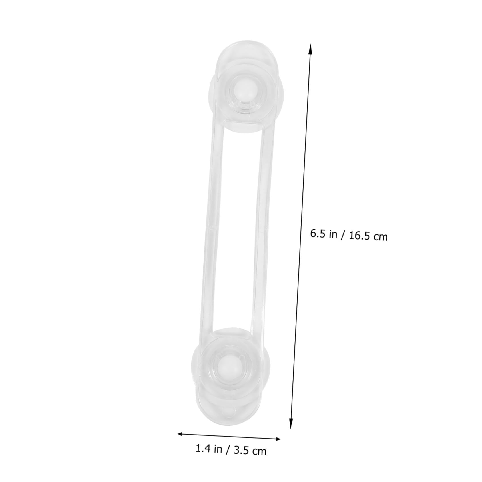 Toyvian 20pezzi Chiusura Sicurezza Per Serratura Antipinzamento Per Armadi Adesiva e Flessibile Facile Da Installare Materiale Sicuro e Resistente