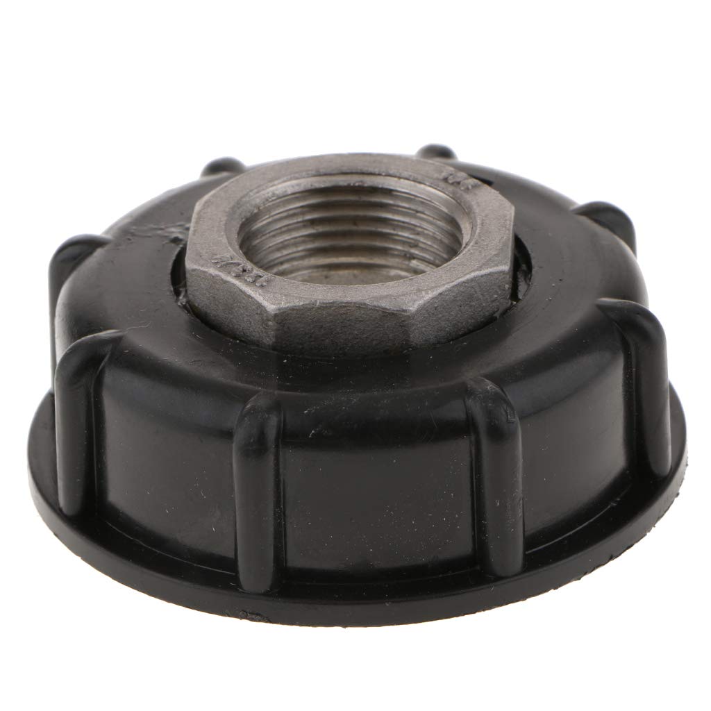IBC Tote Water Tank Adapter Cap 60mm Coarse Thread to 3/4" Internal Thread