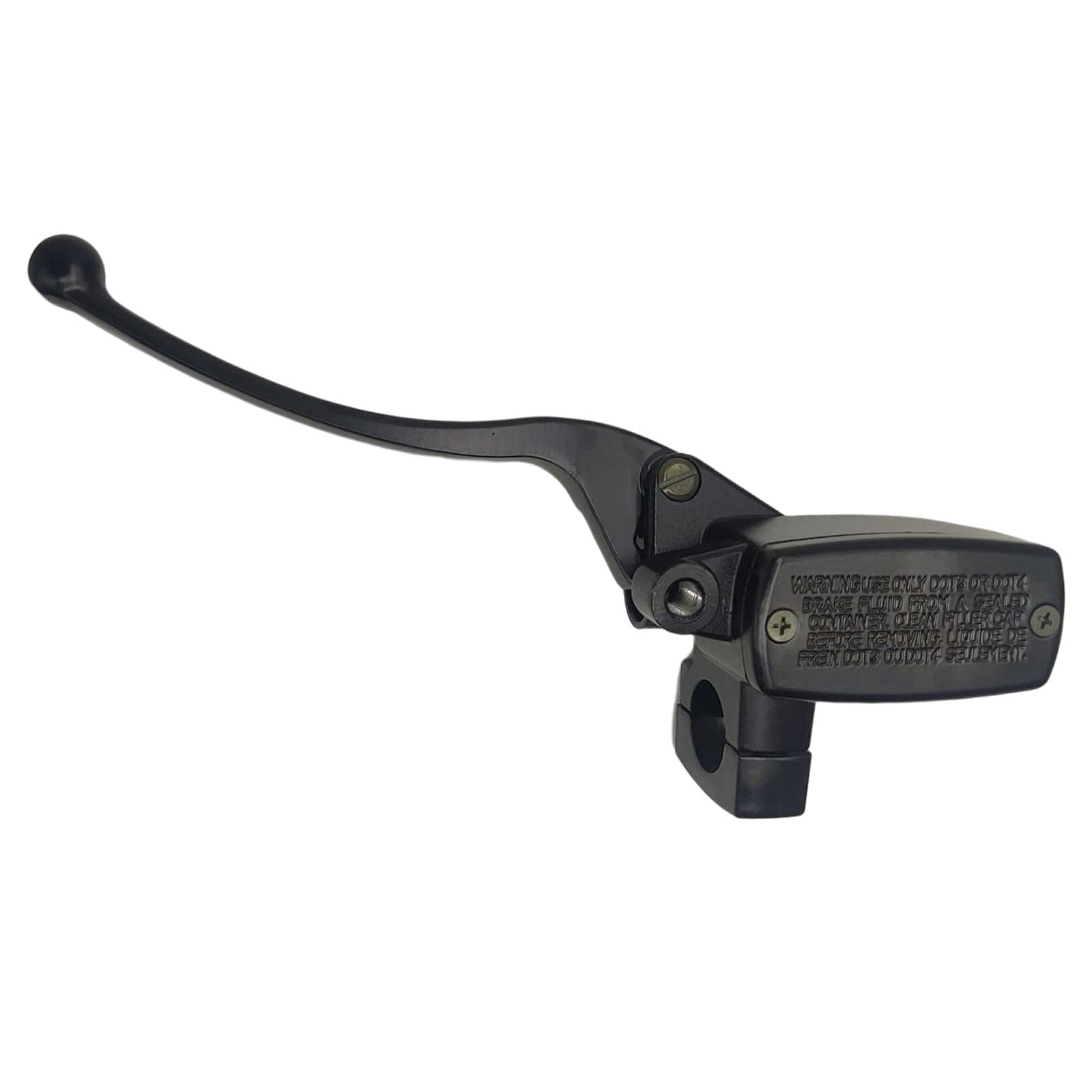 XDF 1 inch 25mm Left Motorcycle Handlebar Front Brake Master Cylinder Lever With Mirror Hole With Brake Light Switch