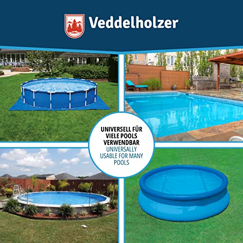 Veddelholzer 2 mal XXL 120 x 120 cm Luftkissen inkl. 8m Seil Poolkissen Winter zur Poolabdeckung. Pool Zubehör Pool Wintermittel zur Pool Überdachung, Abdeckung im Winter und bei schlechtem Wetter