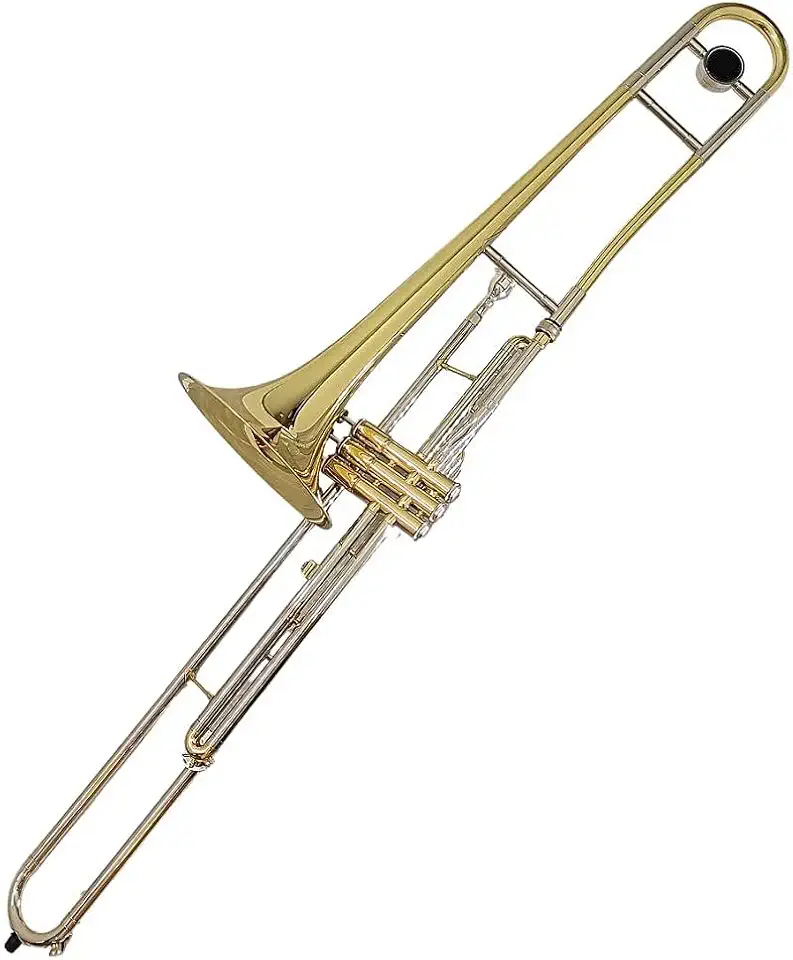 Trombone de Pistos Schieffer SDSL-5658 Sib (Bb) com Case Super Luxo