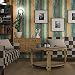 Rustic Plank Wood Wallpaper - Wood Peel and Stick Wallpaper - Contact Paper or Wall Paper - Removable Wallpaper - Prepasted Wallpaper - Blue Green Yellow Strips - 1.48 ft. x 32.75 ft. (17.71" x 393")