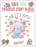  101 Mazes for Kids: SUPER KIDZ Book. Children - Ages 4-8 (US Edition). Cute Custom Candy Art Interior. 101 Puzzles & Solutions. Baby Kitty Cat. Easy ... activity gift! (Superkidz - MJ27, Band 15)