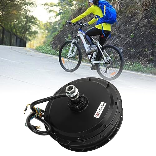 Electric Bike Hub Motor, 142mm 3000W 72V Ebike Conversion Kit Bike Motor Kit Front Electric Bike Con