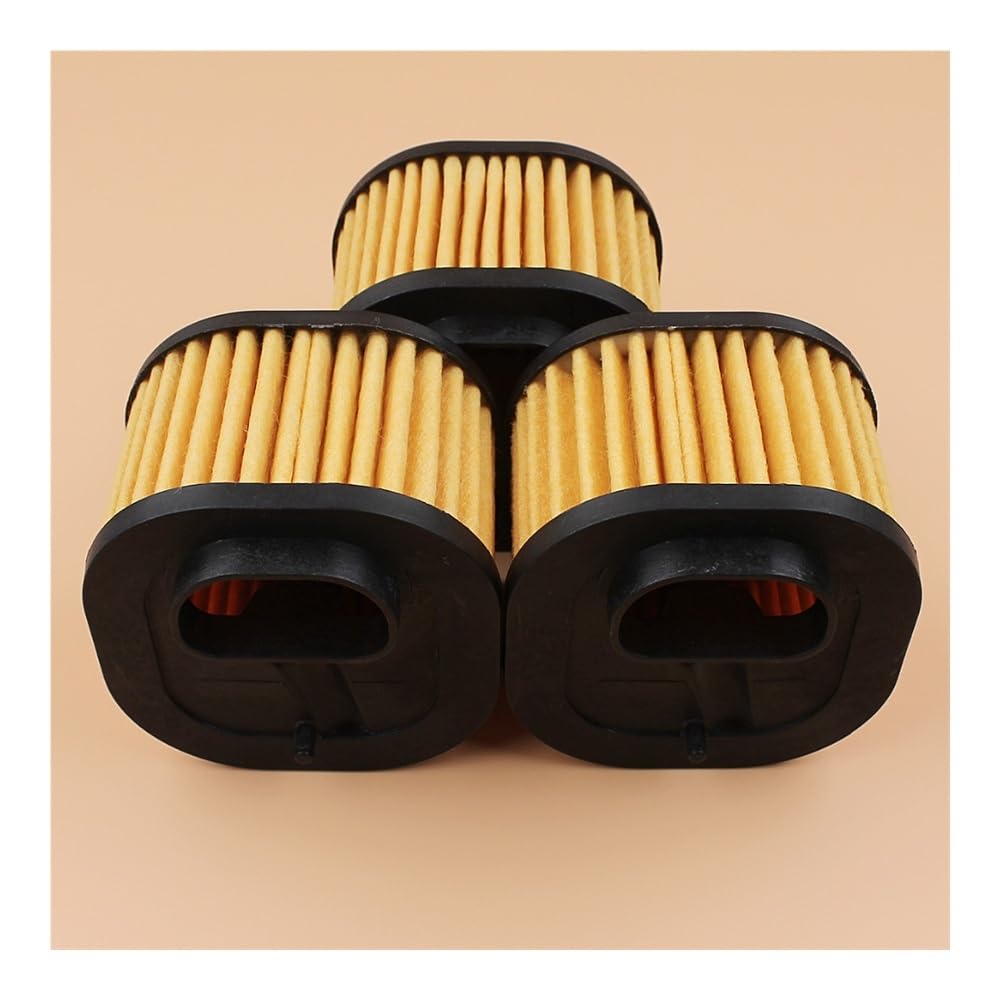 Lote de 3 filtros de aire for motosierra 372 XP y 372XP de alta resistencia, 503 81 80-01