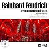 Rainhard Fendrich, Neues Album 2024, Symphonisch in Schönbrunn mit der Philharmonie Salzburg, Musikalische Leitung Christian Kolonovits, 2CD+DVD Digipack