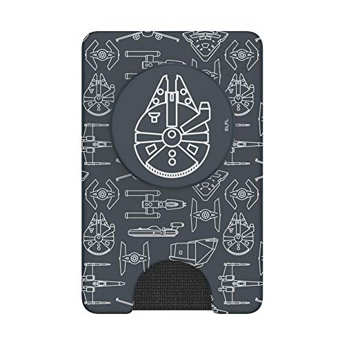 PopSockets PopWallet+ avec PopTop Intégré Support Amovible Multifonction