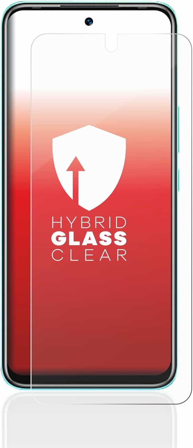 upscreen Screen Protector Film compatible with Infinix Hot 12 Play - 9H Glass Protection, Extreme Scratch Resistant