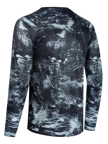 Men's UPF 50+ Sun Protection Long Sleeve Shirt UV Rash Protection Fishing Shirt Quick Dry Lightweight2