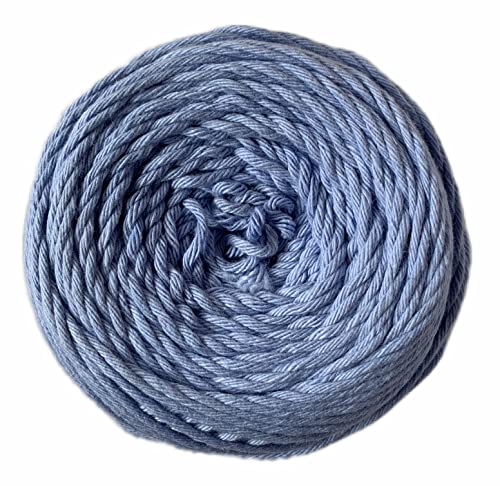 Image of Crochet Now 100% Cotton Yarn 8 Ply (100 Grams) goes with 5-6mm Hooks (Smurf Blue)