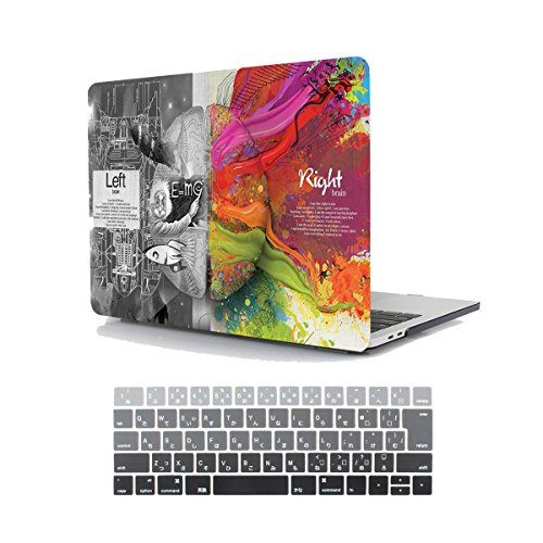 TwoL MacBook Pro 13 インチ 2016/2017/2018用 ハードケース New MacBook Pro 13 Tocuh Bar 薄型 耐衝撃 保護 シェルカバー