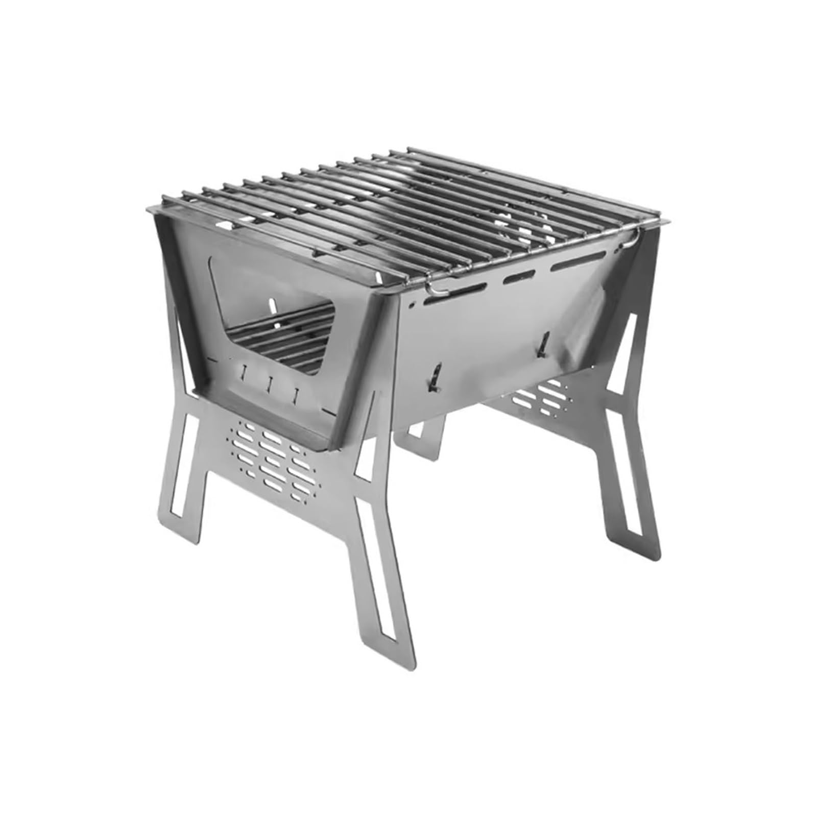 Griglia da Tavolo Porta Barbecue Domestico Fornello for all'aperto Attrezzatura da Campeggio Pieghevole Portatile Piccolo