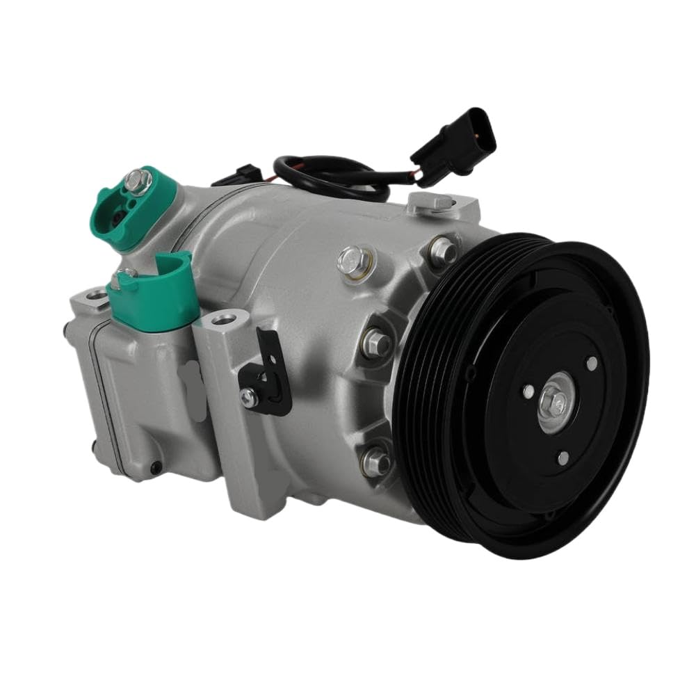 Pwuwarrkg Onecolor Air Conditioner Compressor Compatible With Santa Fe Sport Vs18e 6 Groove