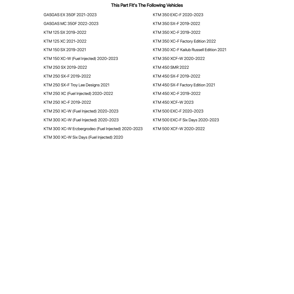 TUSK Grab Handle Orange for KTM 250 XC-W (Fuel Injected) 2020-2023