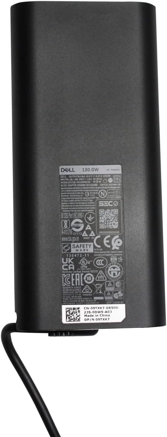 DELL OEM ORIGINAL GENUINE 19.5V 6.67A 130W 4.5mm AC Power Supply Adapter Charger