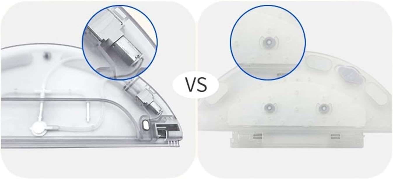 Water Tank ，Compatible For Xiaomi ，，Roborock ，1/2 S5 S50 S51 S55 S6 S60 S65 E25 E35 E20 C10 T4 T6 ， Vacuums Water Tank Filter Mop Cloth Parts(B)