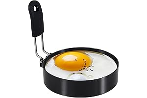 Premium 3.5-Inch Circle Egg Cooker Rings - Your Perfect Breakfast Companion