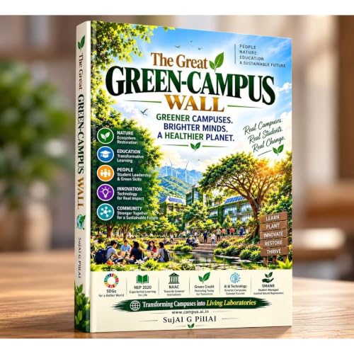 The Great Green-Campus Wall Audiobook By SujAI G PillAI cover art