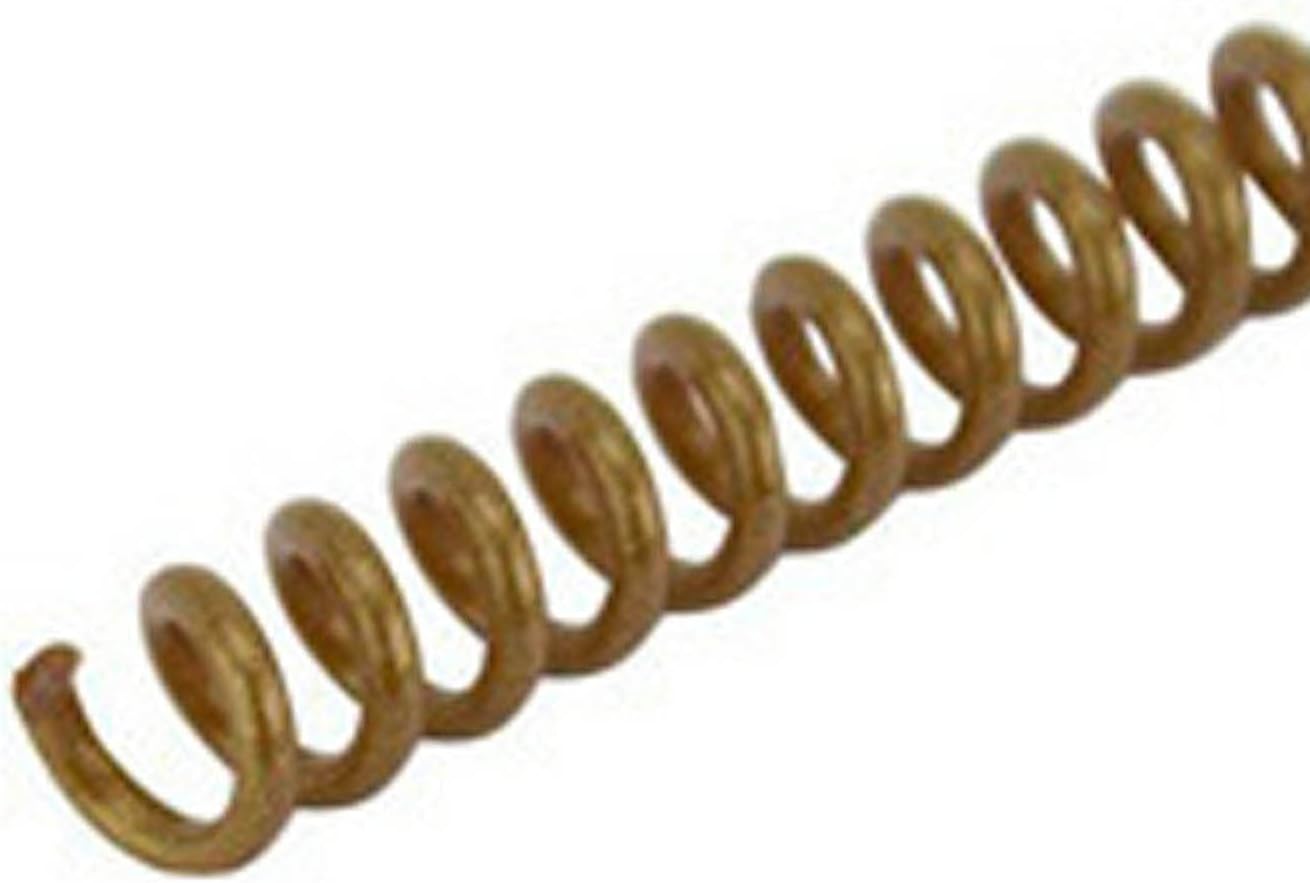 Spiral Binding Coils 8mm x 915mm (5/16 x 36-inch) 4:1 [pk of 100] Color: Antique Gold (PMS 874 C)
