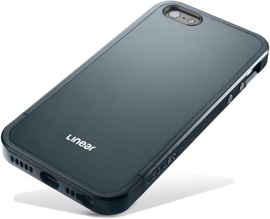 Spigen Linear Metal iPhone 5 Case for iPhone 5S - Metal Slate