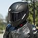VCOROS Full Face Motorcycle Helmet for Unisex-Adults DOT Approved WS-609 Motorbike Street Bike Racing Helmets with Visor (Matte Black-B, Medium)