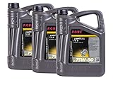 API GL-4/-5 15 (3x5) Liter ROWE HIGHTEC TOPGEAR FE SAE 75W-80 S