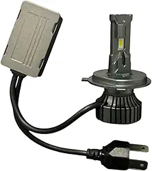 Farol LED para Moto H4 35W 7000 Lumens 6500K Alumínio e Cooler Super Potente