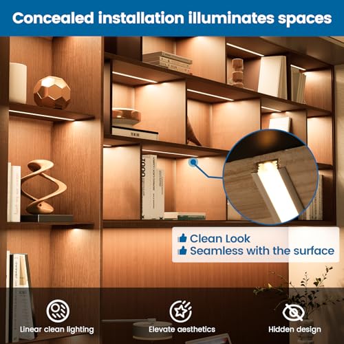 Muzata Tira de LED COB 5M 320 LEDs/m Blanco Cálido miniatura 6