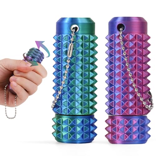 Image of Little Ouchies Pain Fidget, Portable Stim Tools for Adults, 3D Printed Fidget Toys for Anxiety and Stress Relief (2Pcs-llhl Rotation)