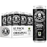 Death Wish Coffee, Iced Coffee Cold Brew, Fair Trade (Original Latte)