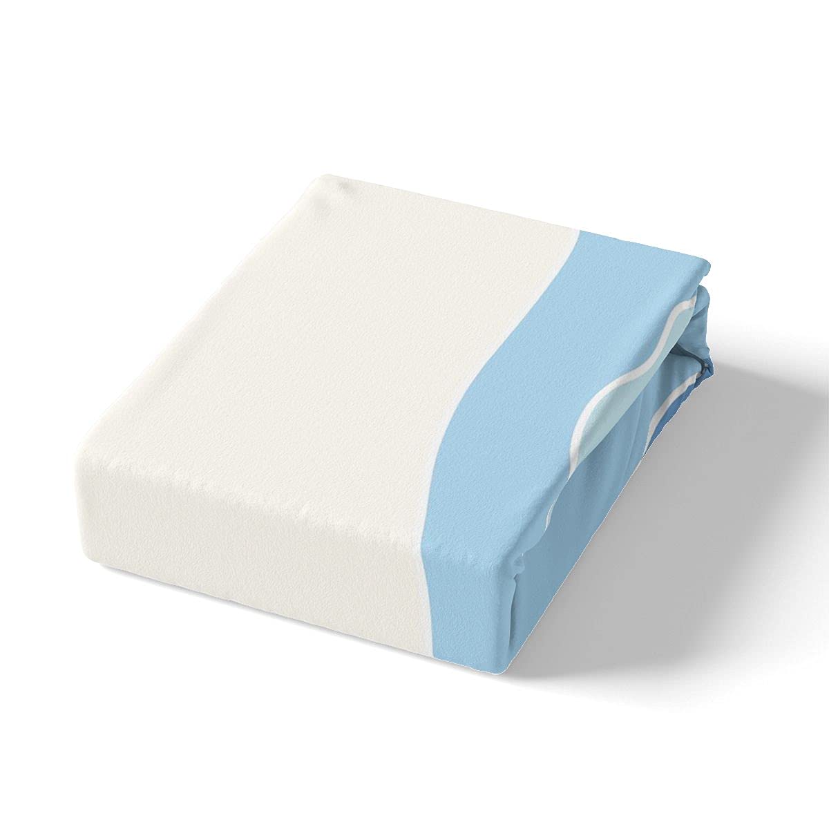 Loussiesd Juego de ropa de cama abstracta colorido sol océano para niñas niños niños mar olas pintadas ropa de cama y lino naturaleza paisajes funda de edredón Super King 3 piezas ropa de cama