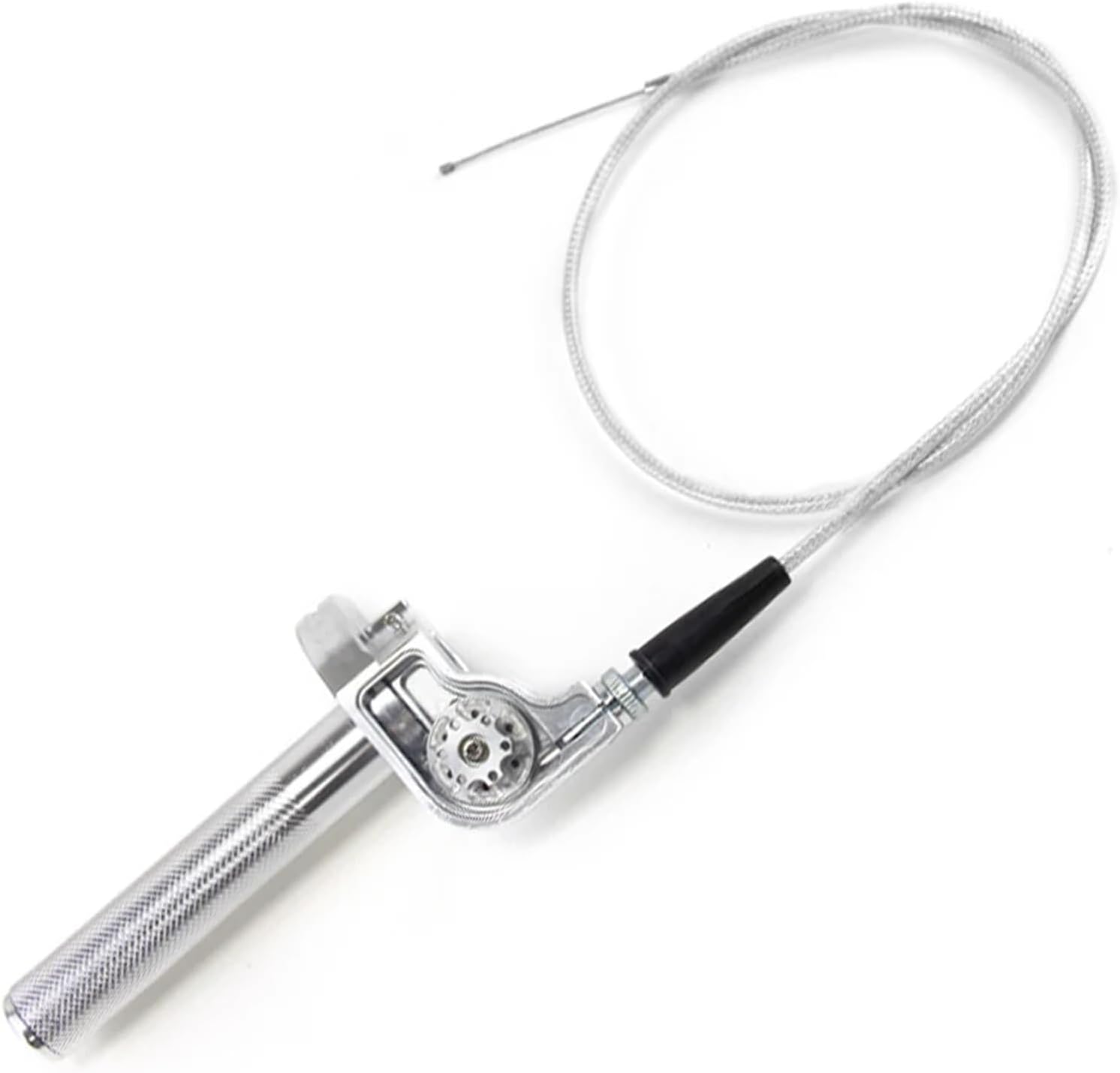 7/8'' Universal Motorcycle Handlebars Accelerator Twist Throttle Handle Grip Cable Quick Crf Pit Bike ATV(Color)