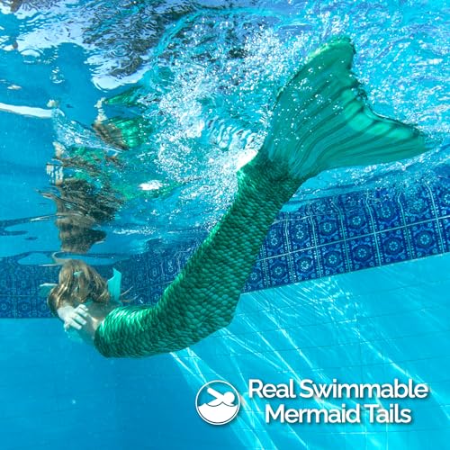 image for Fin Fun Mermaidens - Mermaid Tails for Swimming for Women, Teens and A